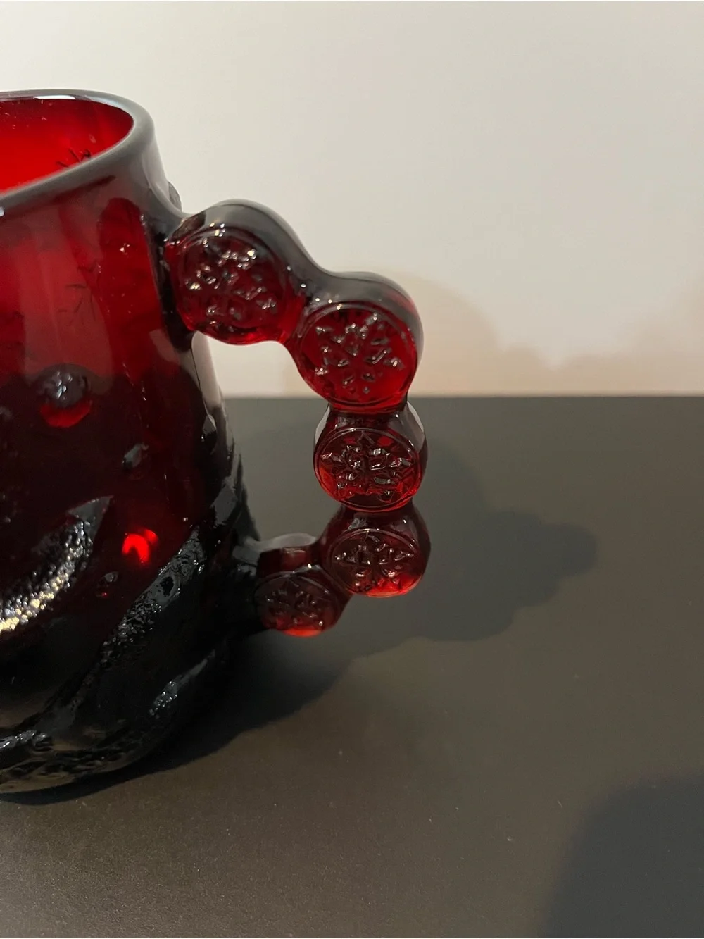 Arcoroc festive red